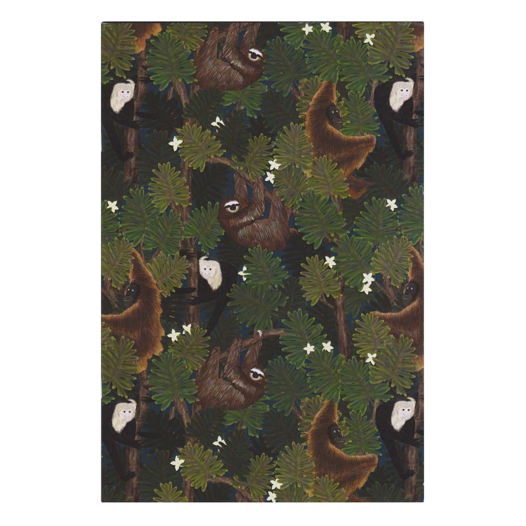 Monkeys and Sloths - A5 Notebook