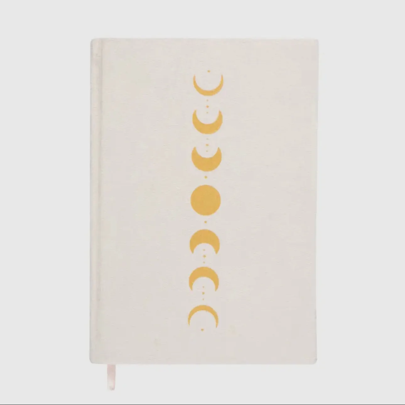 Moon Phase Velvet Notebook
