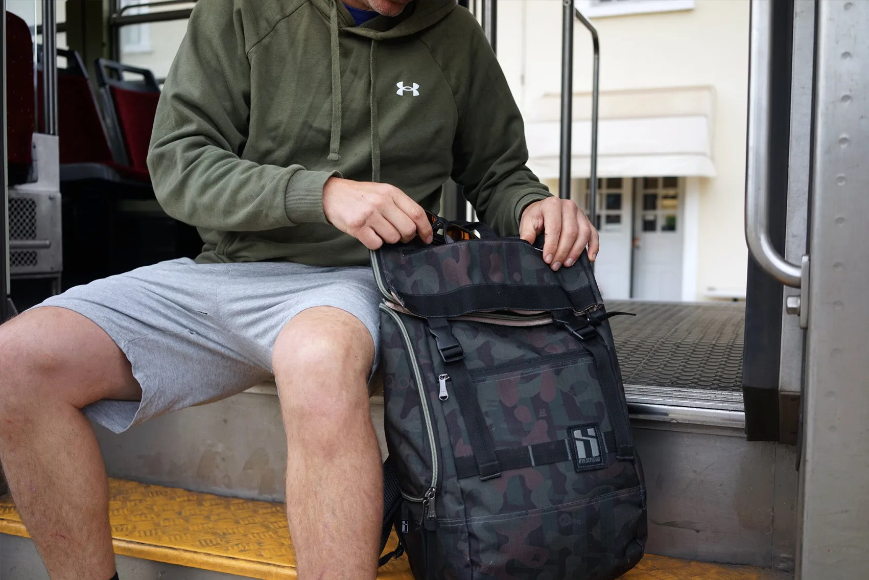 Mr. Serious Wanderer backpack camouflage