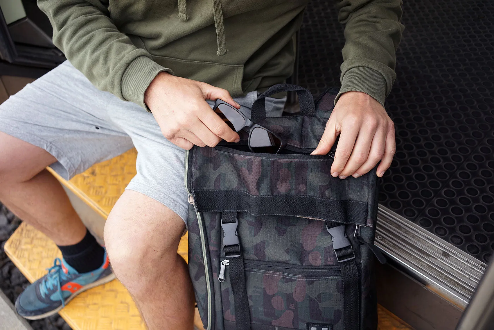 Mr. Serious Wanderer backpack camouflage