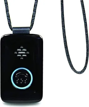 On-The-Go Wearable Alarm and Panic Button for Elderly I 24/7 Wireless Medical Alert Systems for Seniors I 4G LTE Cellular  I Black