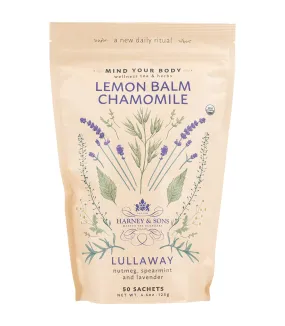 Organic Lemon Balm Chamomile, Bag of 50 Sachets