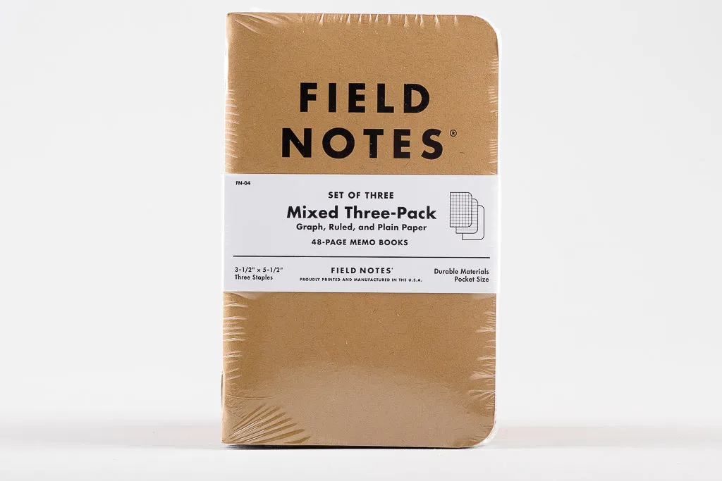 Original Kraft | 3 Pack | Field Notes Brand