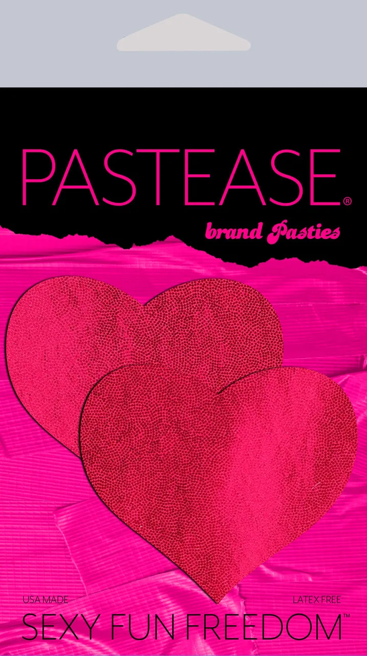 Pastease Liquid Red Heart Nipple Pasties
