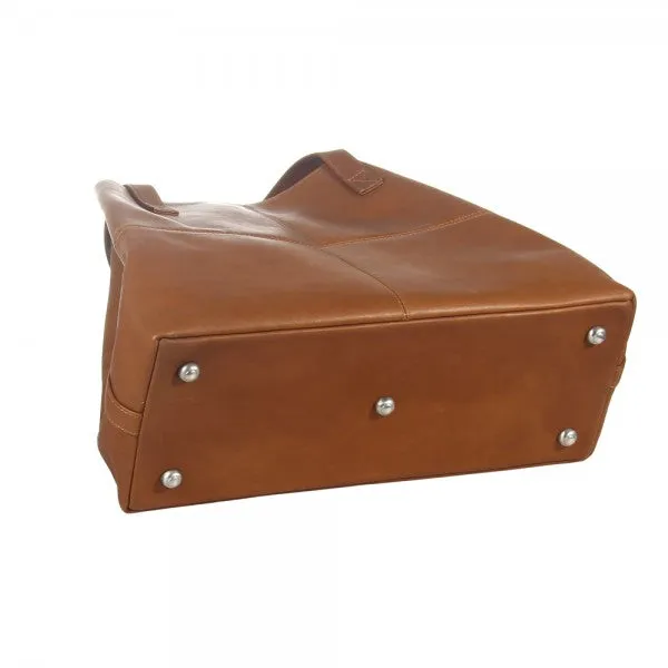 Piel Leather Large Open Multi purpose Tote Bag