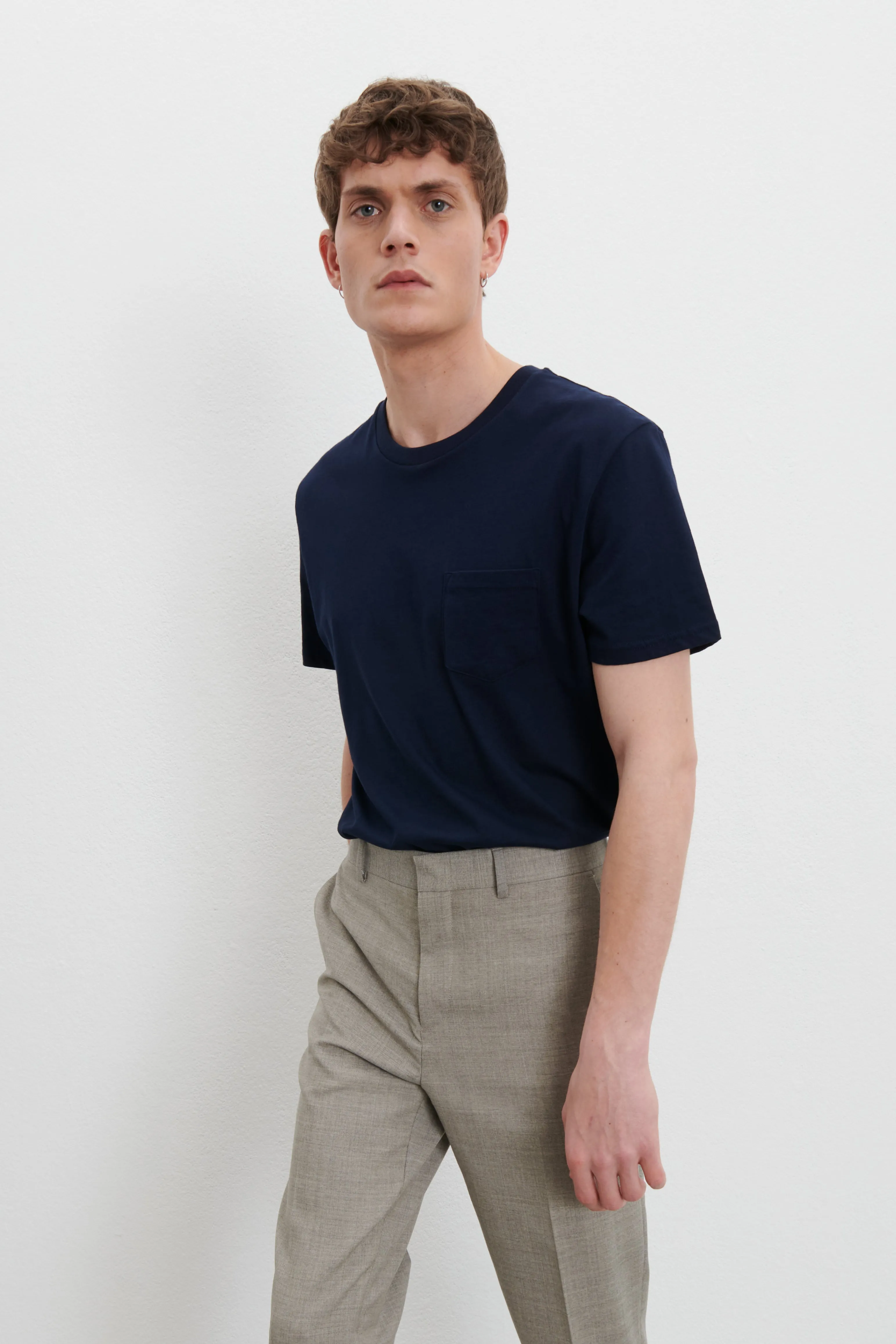 Pocket T-Shirt - Navy