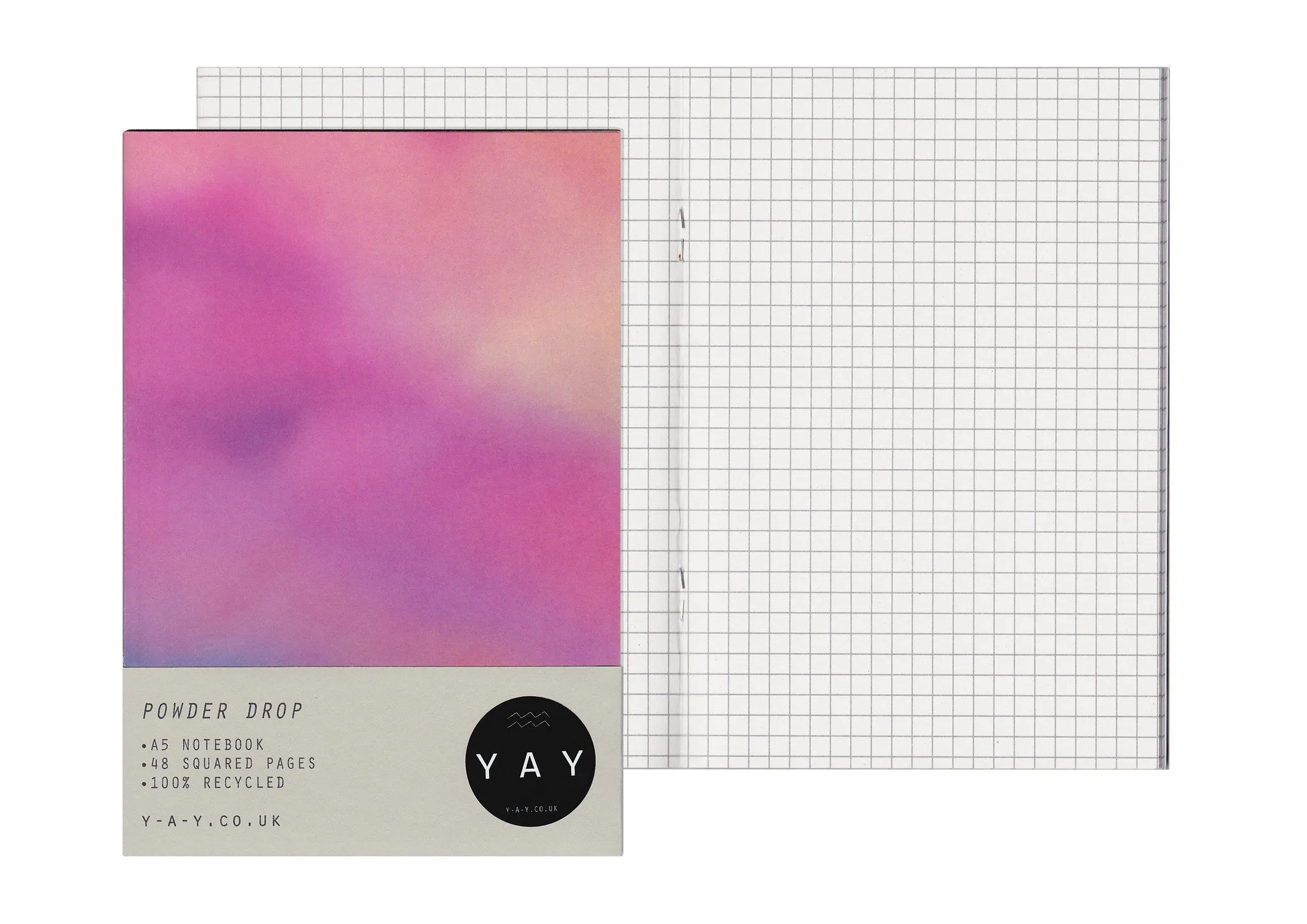 Powder Drop - A5 Notebook