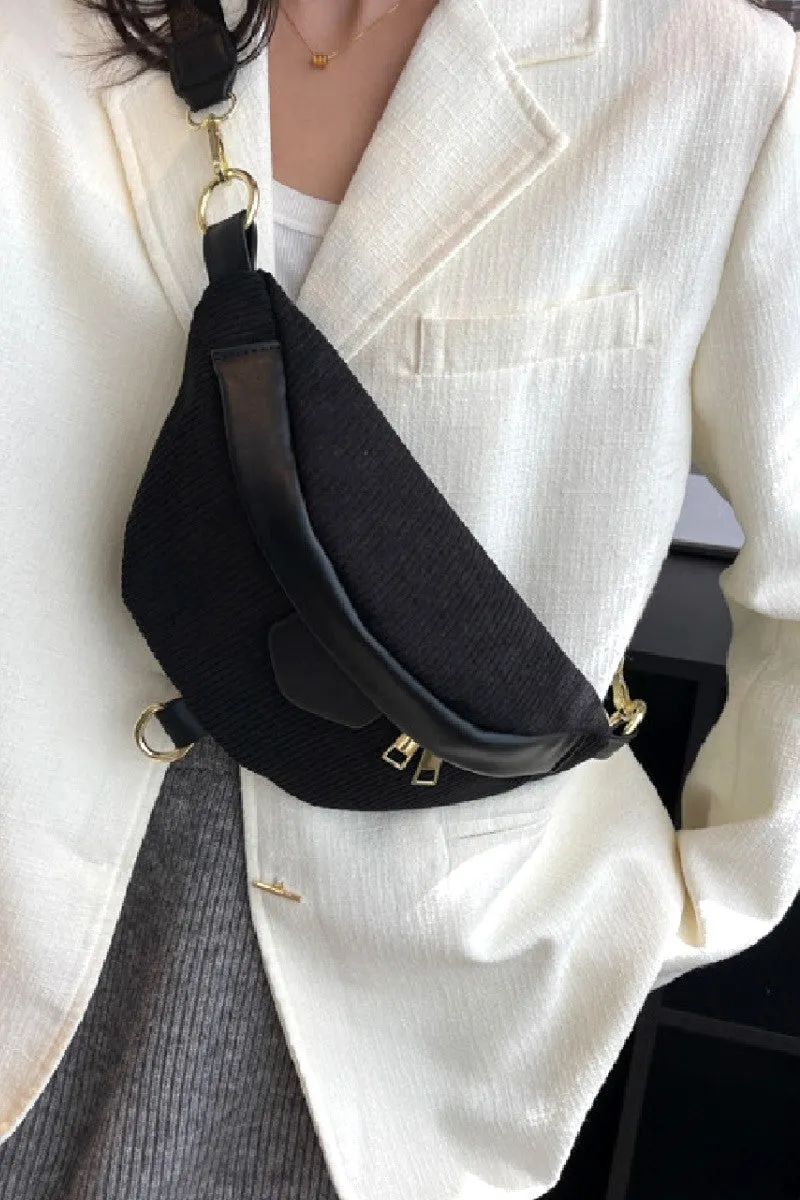PREORDER: Zenana Corduroy Crossbody Bag