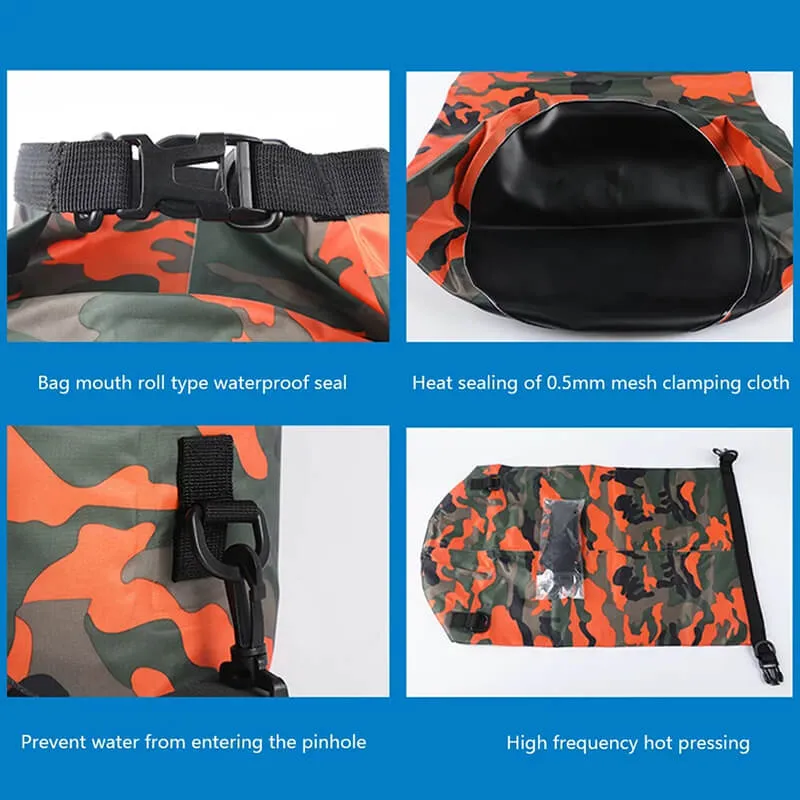 PVC Waterproof Dry Bag 5L 10L 15L 20L