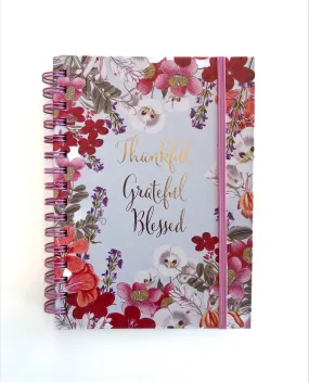 Red Flowers Spiral Notebook
