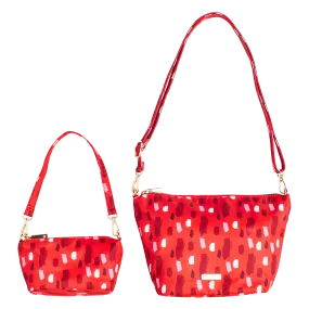 Red Lucky Lucy Lightweight Sling Bag