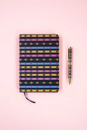Resilience Striped Journal   Pen Set