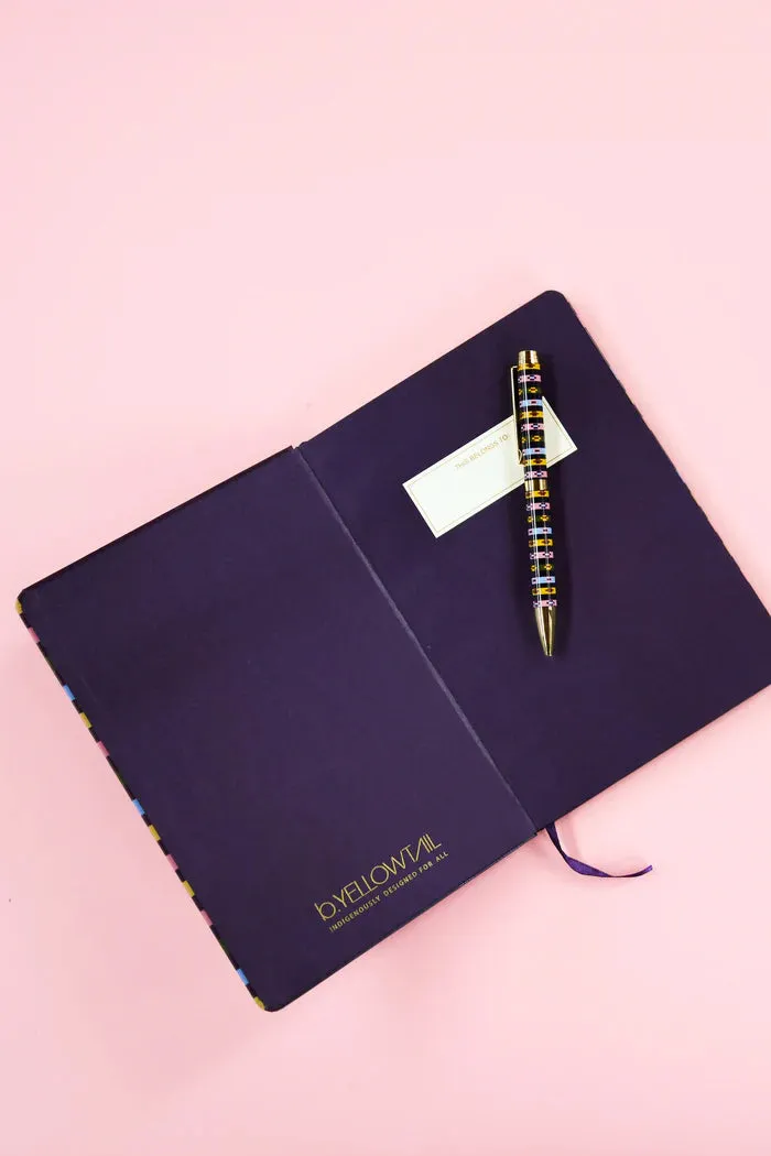 Resilience Striped Journal   Pen Set