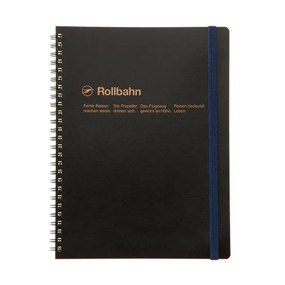 Rollbahn Spiral Notebook Medium by Delfonics