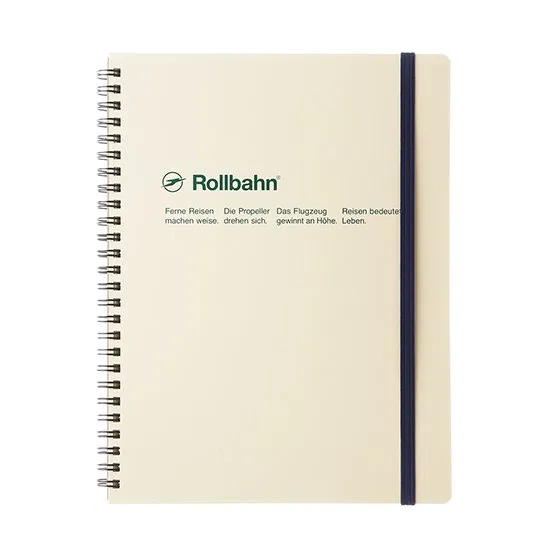 Rollbahn Spiral Notebook Medium by Delfonics