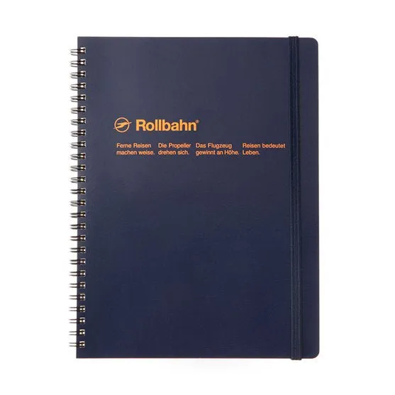 Rollbahn Spiral Notebook Medium by Delfonics