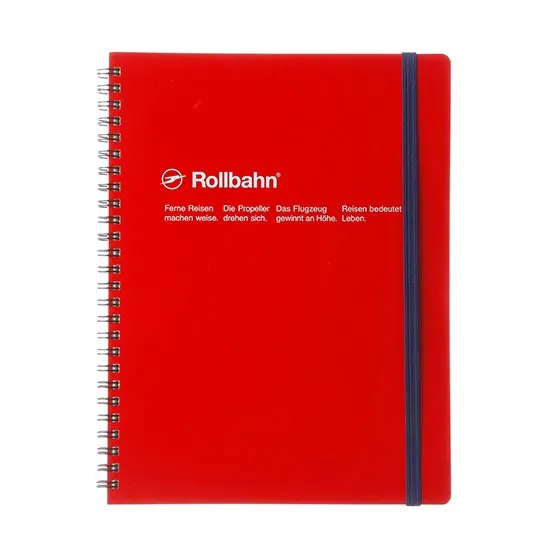 Rollbahn Spiral Notebook Medium by Delfonics