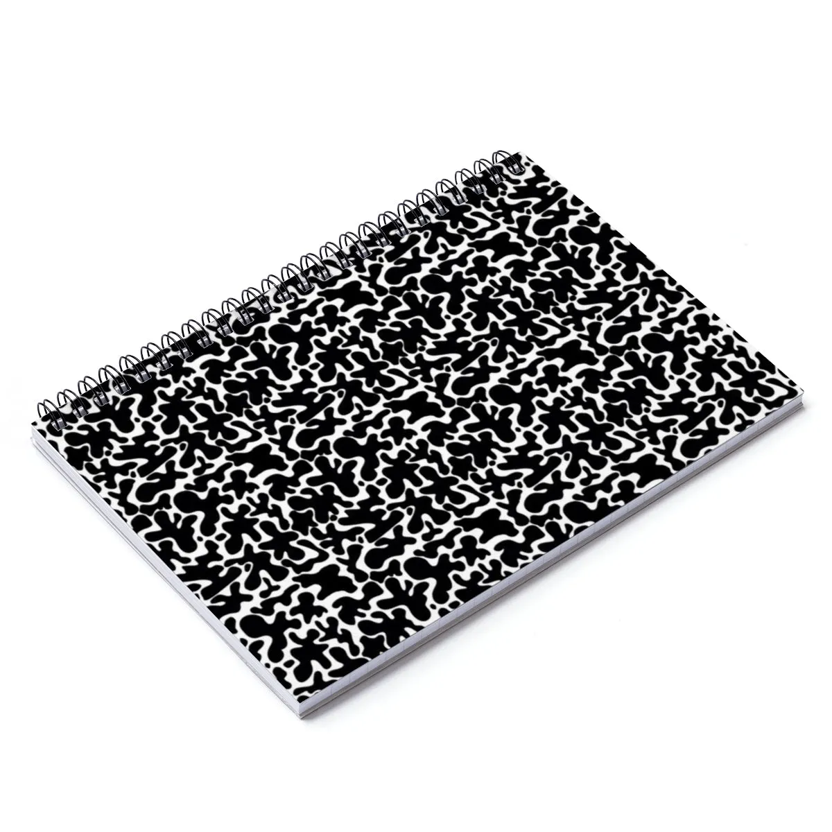 Rorschach Rodeo Spiral Notebook - Ruled Line
