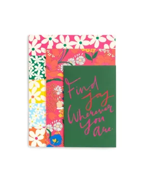 Rough Draft Notebook Set - Find Joy