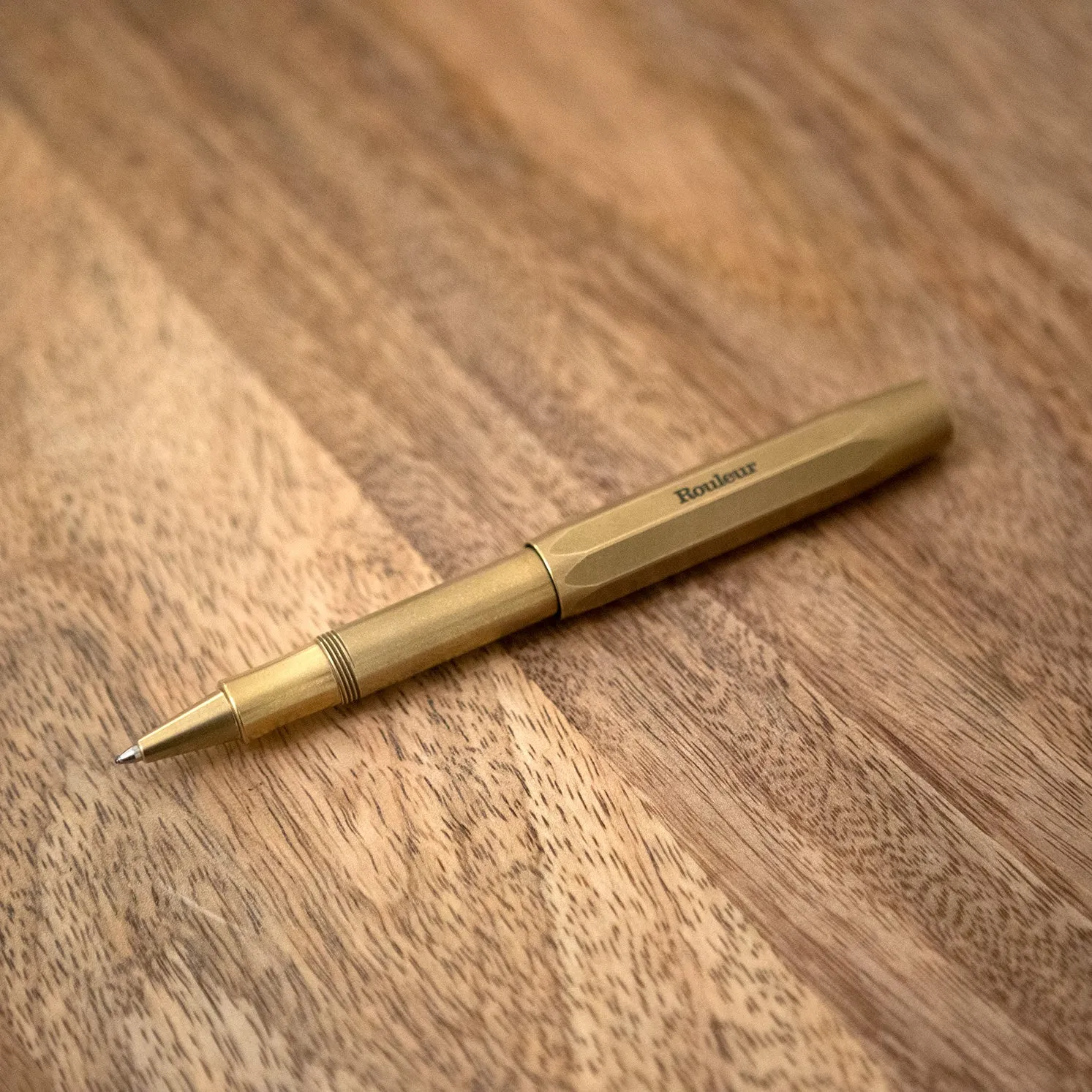 Rouleur x Kaweco Rollerball Pen - Brass   Black etched logo