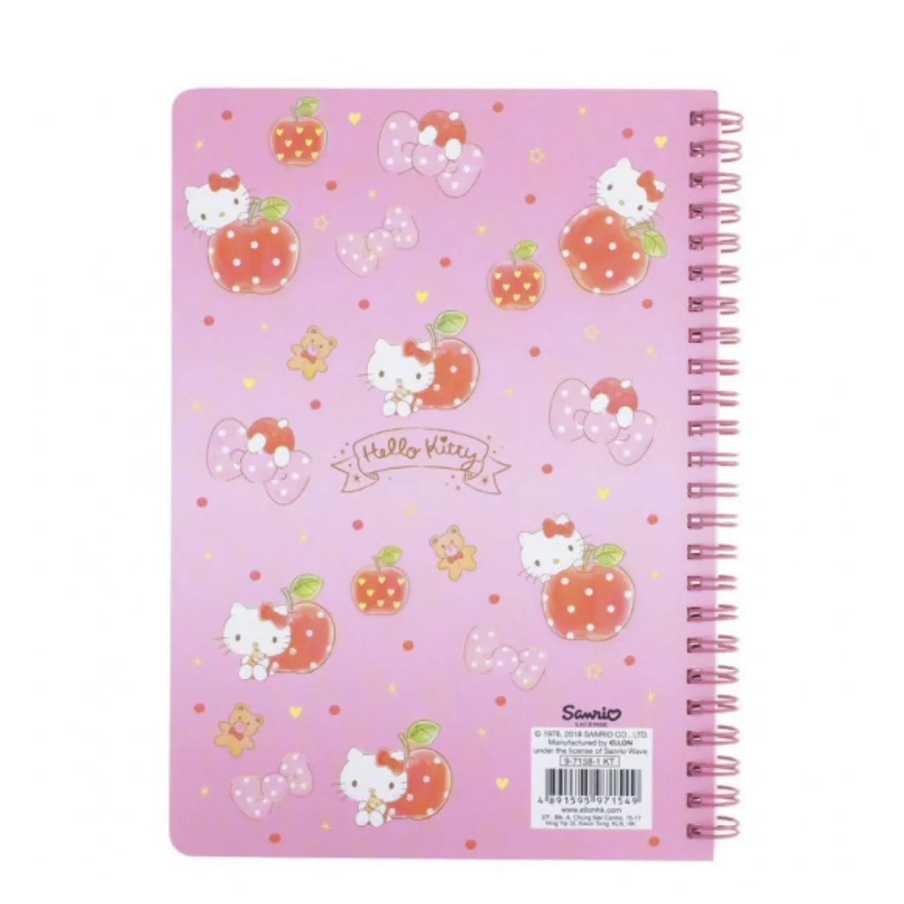 Sanrio Character A5 Spiral Notebook