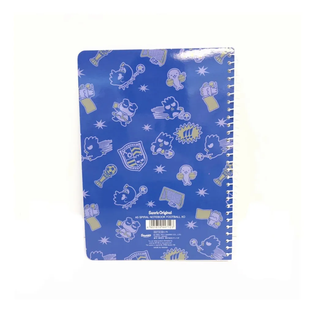 Sanrio Character A5 Spiral Notebook