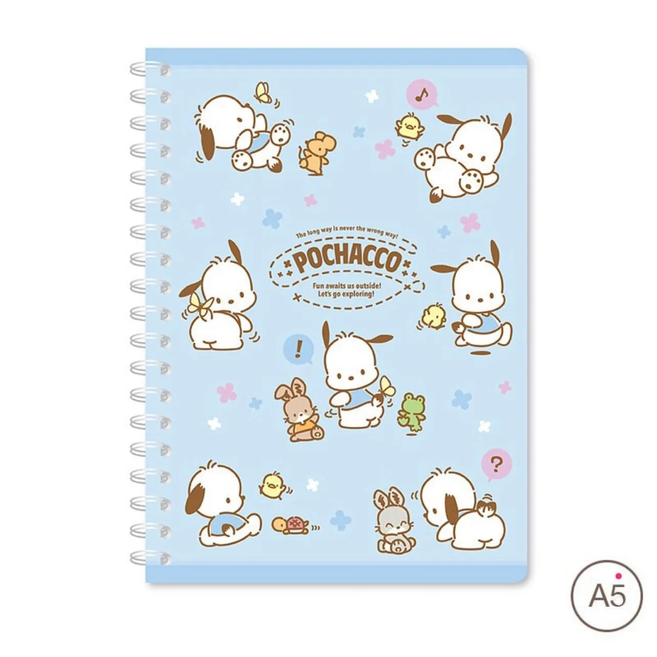 Sanrio Character A5 Spiral Notebook