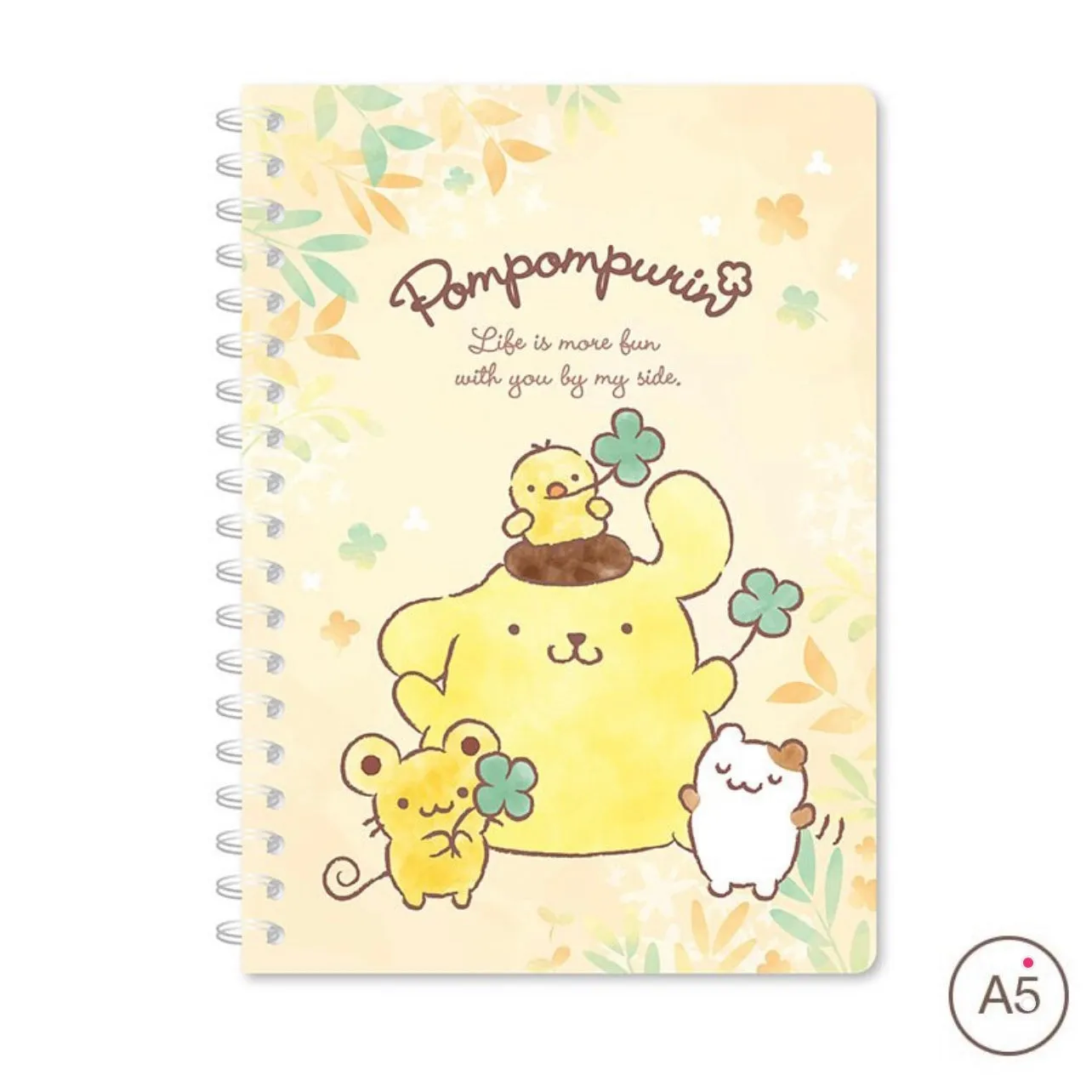 Sanrio Character A5 Spiral Notebook
