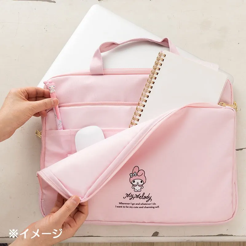 Sanrio Japan 14 inches Laptop Bag - Purple Kuromi