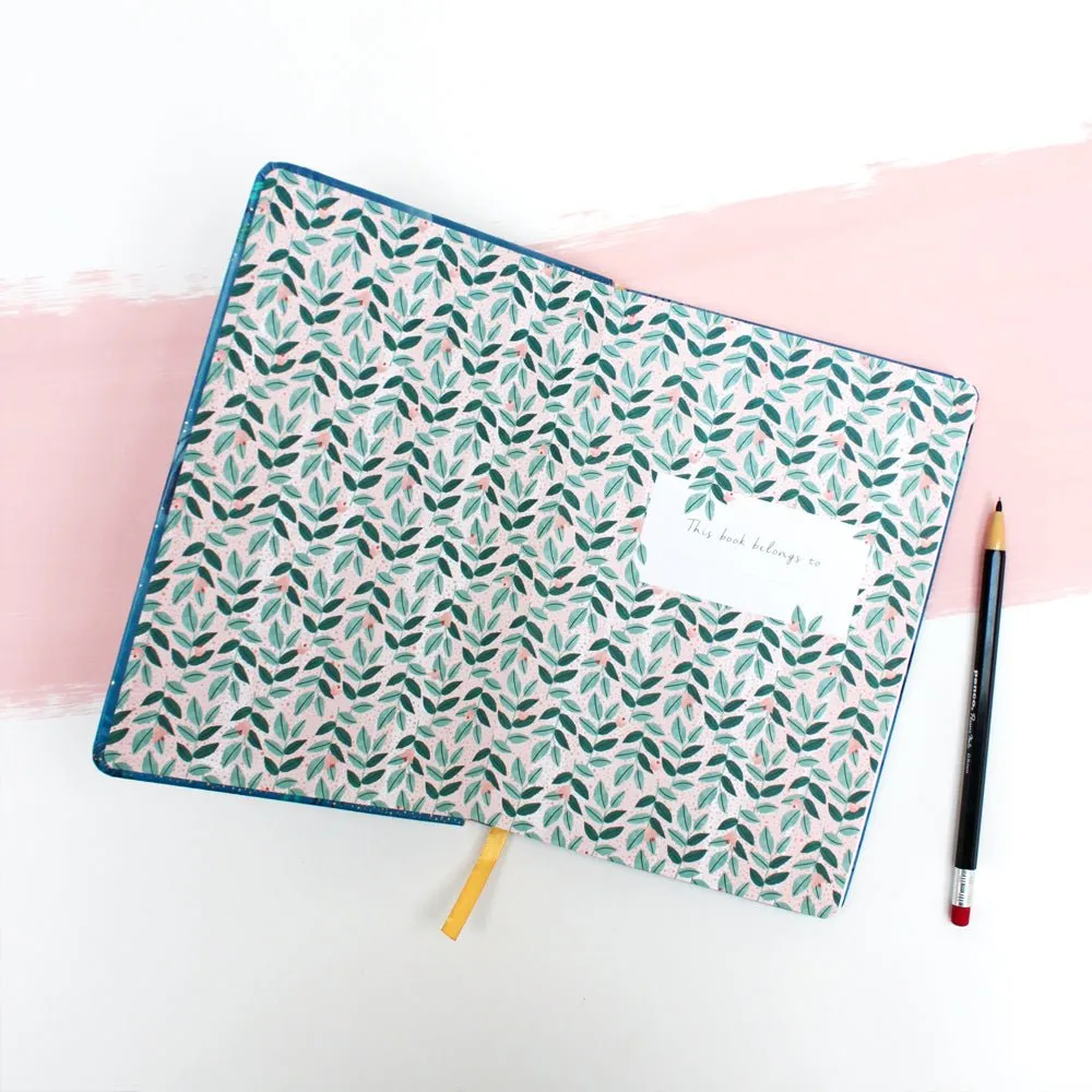 Secret Garden Swan Notebook