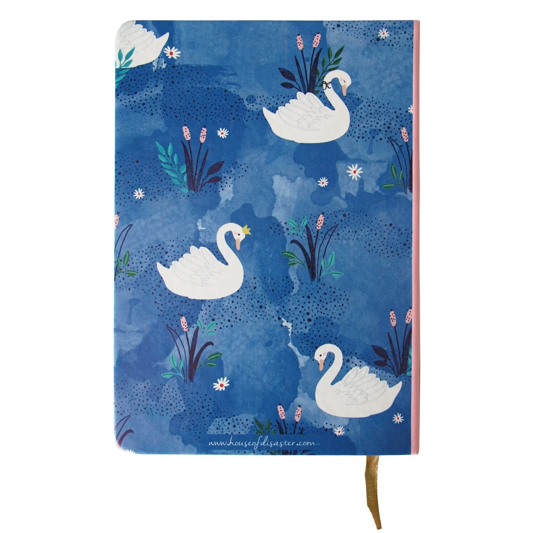 Secret Garden Swan Notebook