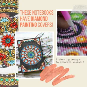 Shine Bright - Diamond Painting Notebook (64 pages)