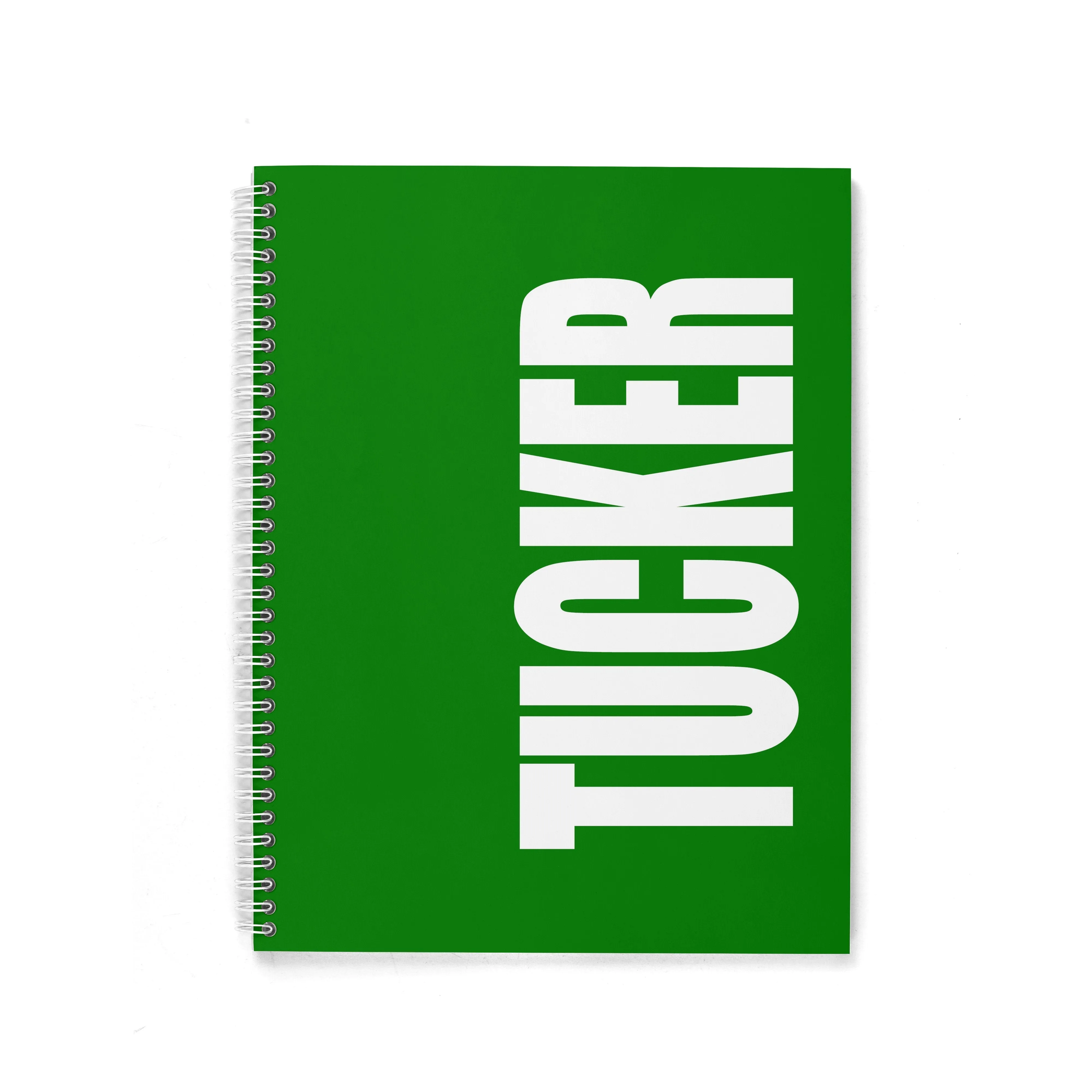 SOLID BOLD PERSONALIZED SPIRAL NOTEBOOK