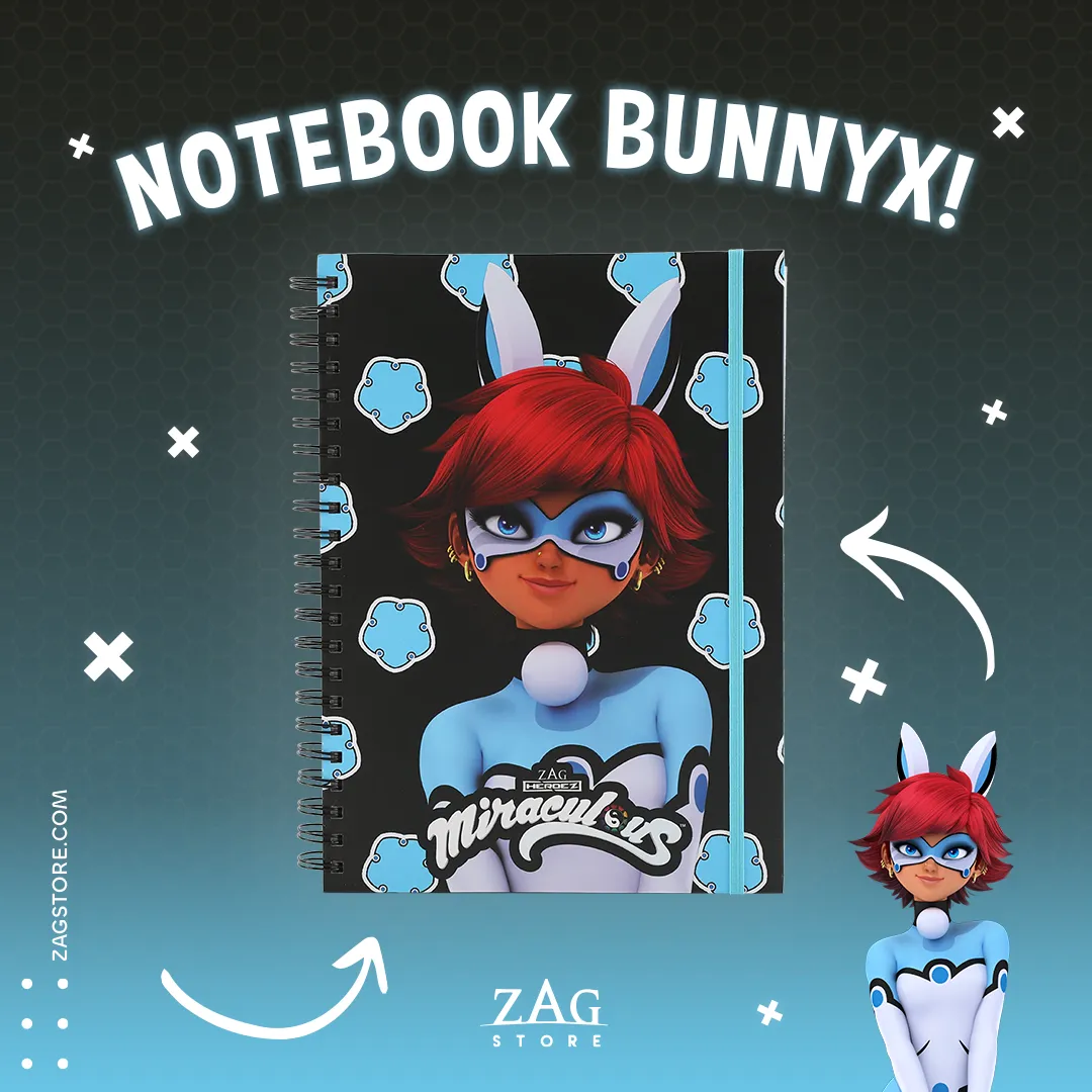 Super Heroes Notebook Bunnyx
