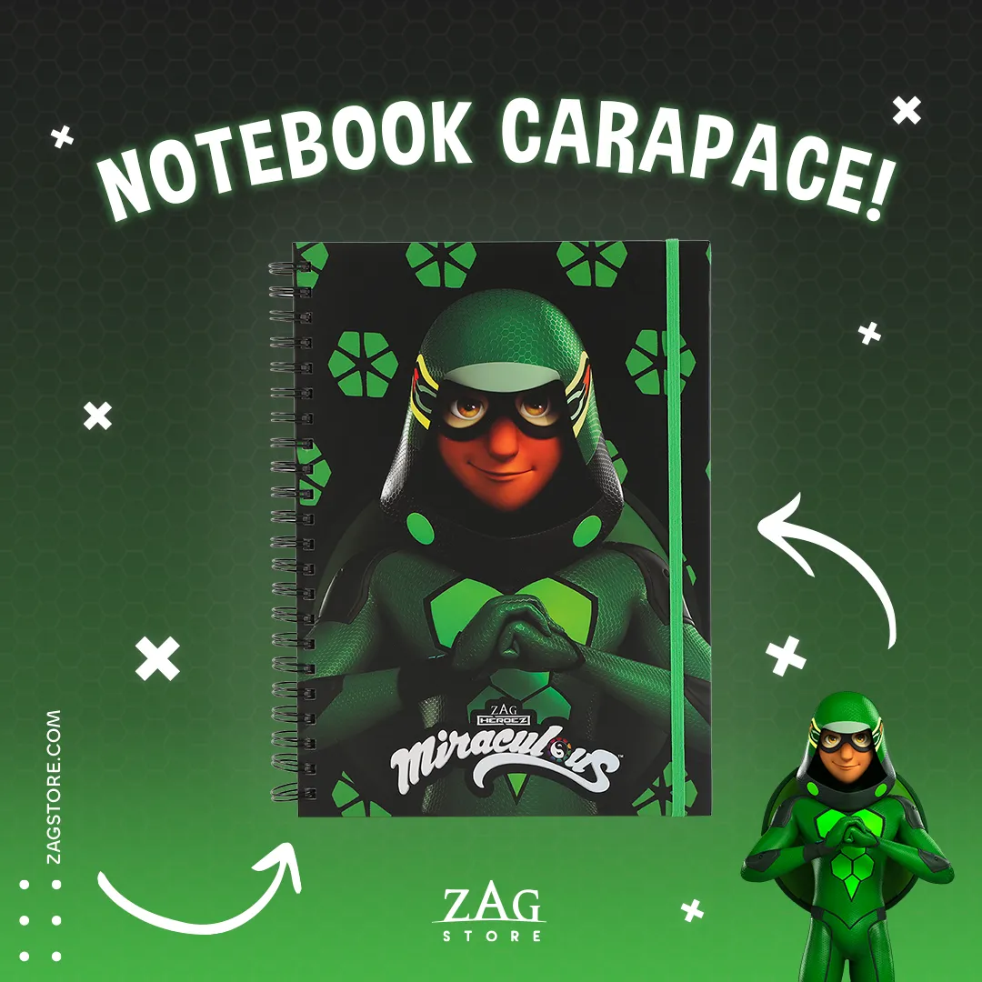 Super Heroes Notebook Carapace