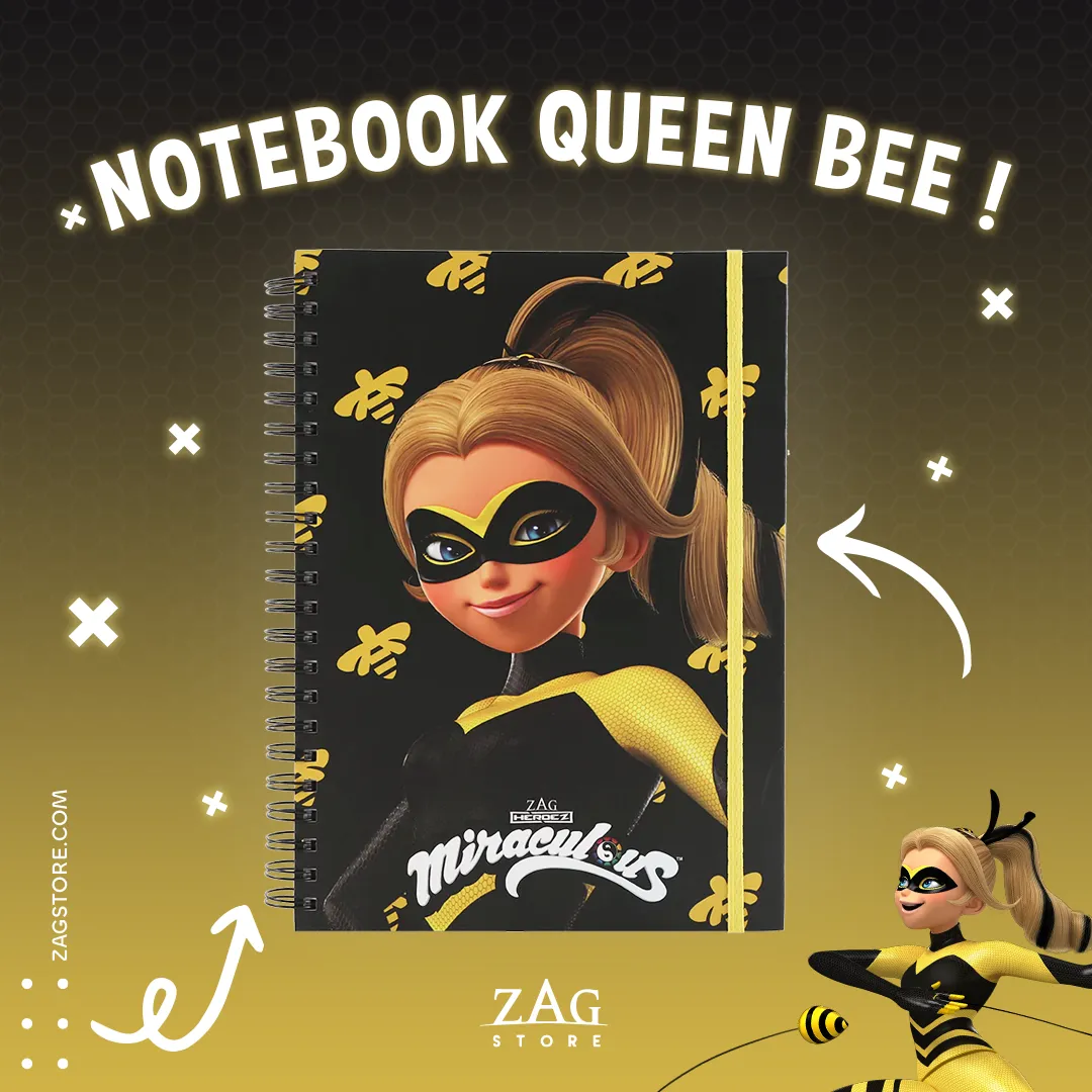 Super Heroes Notebook Queen Bee