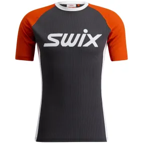 Swix Men&#x27;s Racex Classic Short Sleeve Magnet/Fiery Red | Buy Swix Men&#x27;s Racex Classic Short Sleeve Magnet/Fiery Red here | Outnorth