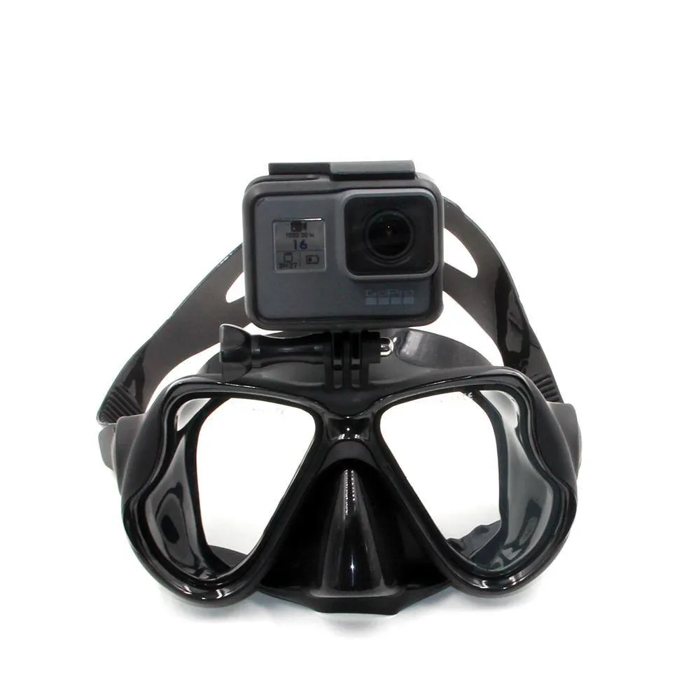 TELESIN Diving Mask with Storage Case Box Carry Bag for GoPro