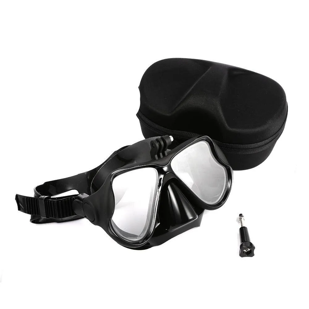 TELESIN Diving Mask with Storage Case Box Carry Bag for GoPro