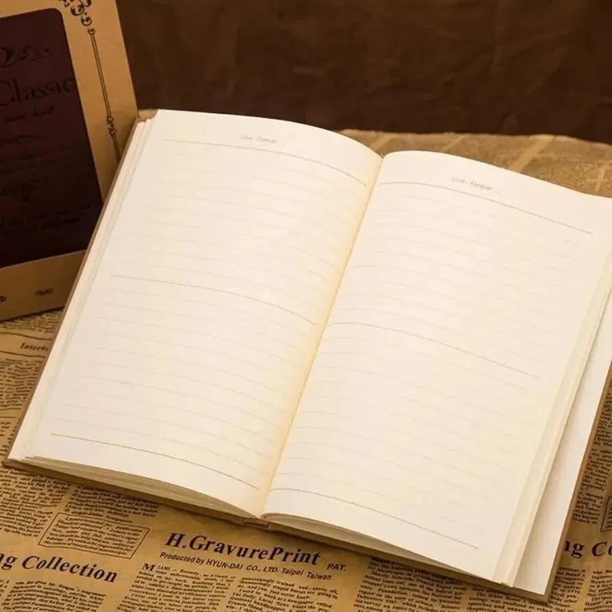 The Classic Vintage Hard Cover Journal