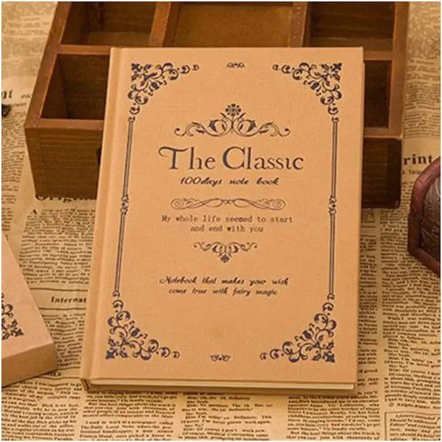 The Classic Vintage Hard Cover Journal