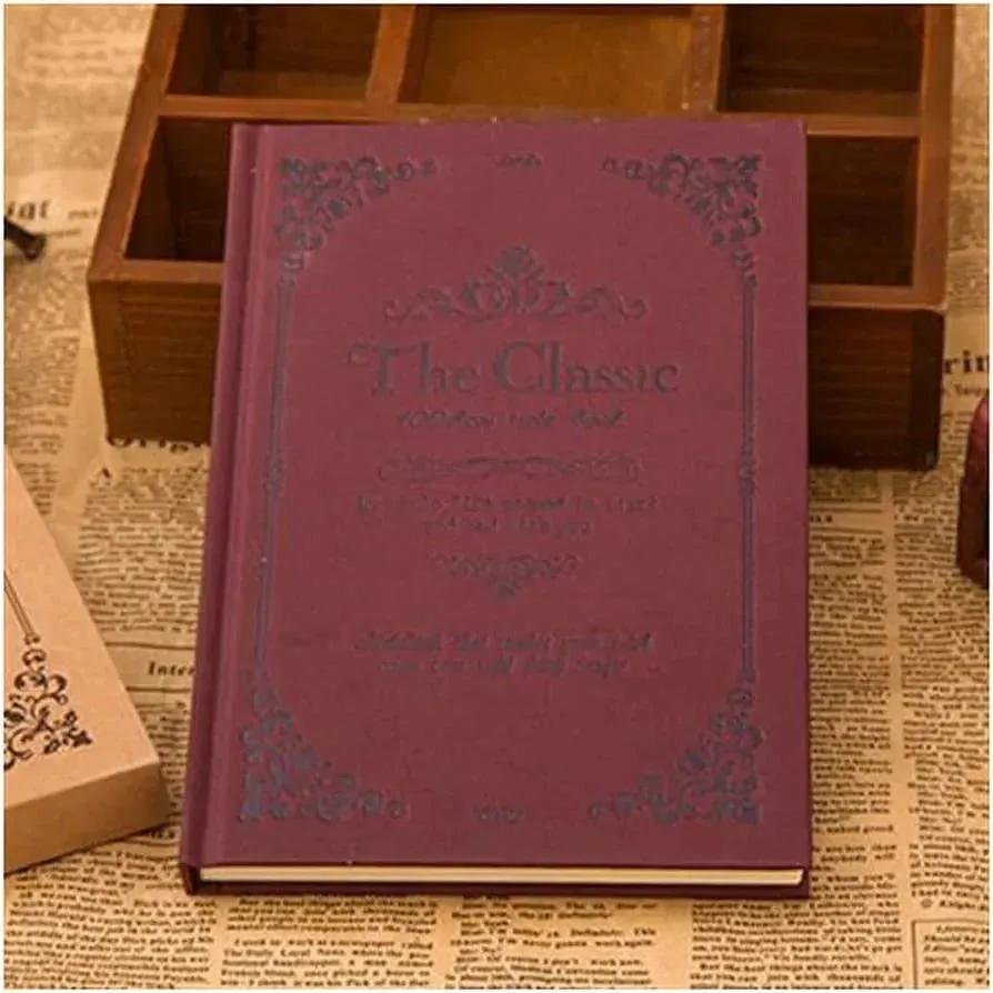 The Classic Vintage Hard Cover Journal