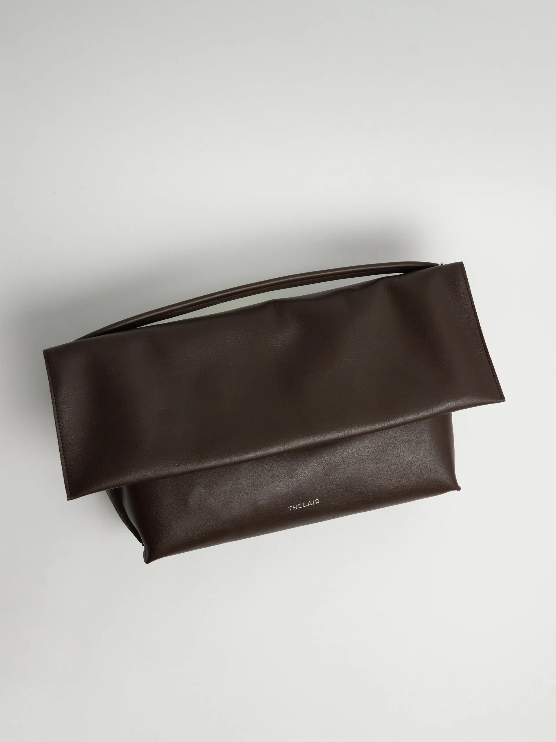 The Lair Camille Pouch Large Mahogany