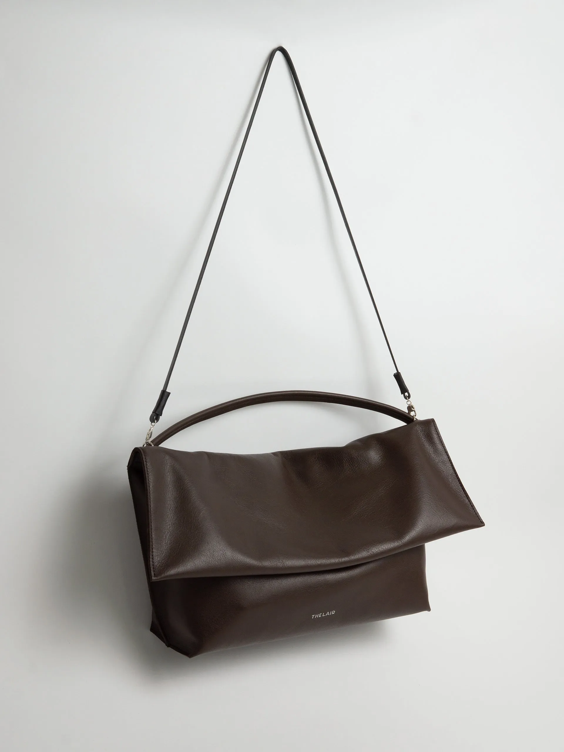 The Lair Camille Pouch Large Mahogany