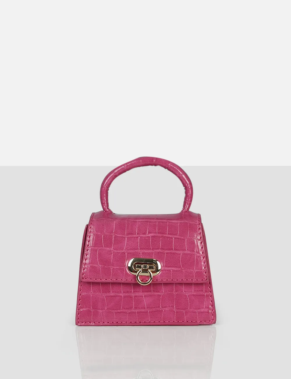 The Lilly Fuchsia Textured Mini Bag