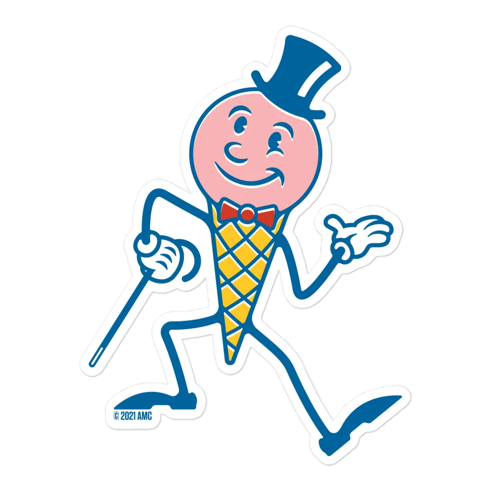 The Walking Dead Taste of Tradition Ice Cream Die Cut Sticker