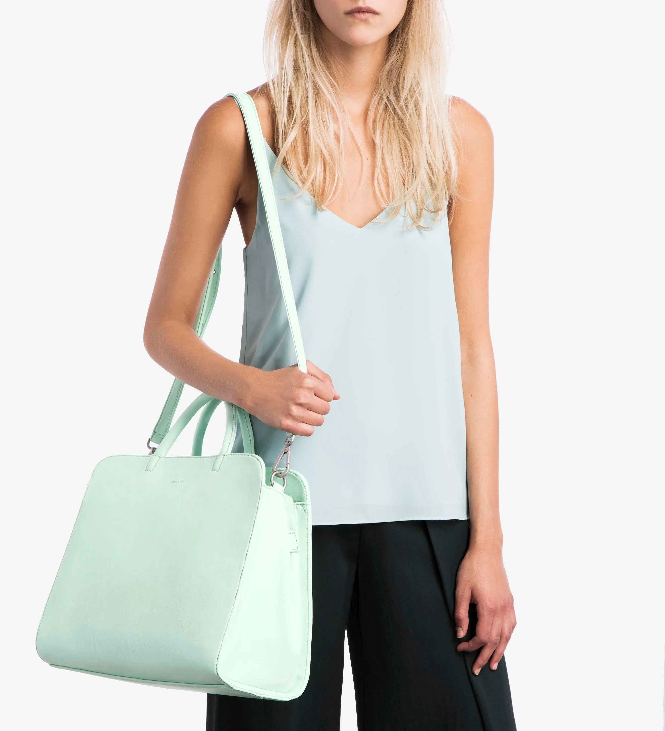 TIA Vegan Satchel - Loom