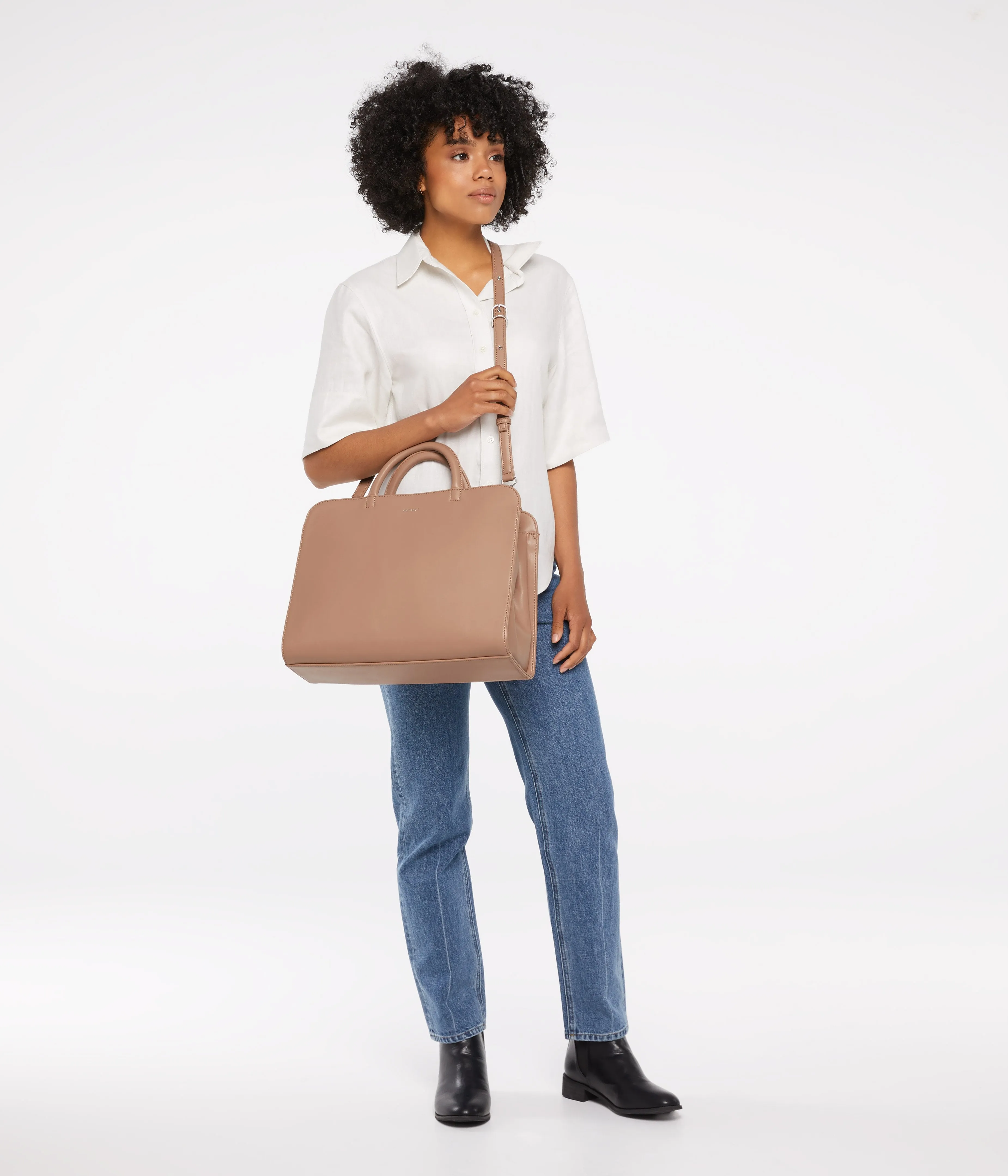 TIA Vegan Satchel - Loom