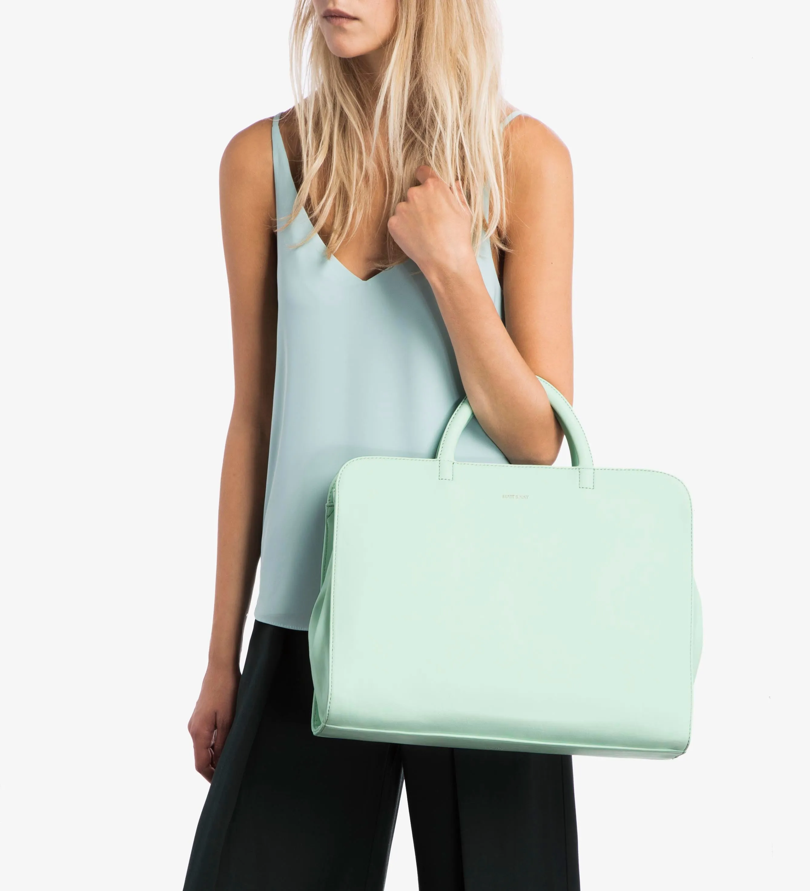 TIA Vegan Satchel - Loom