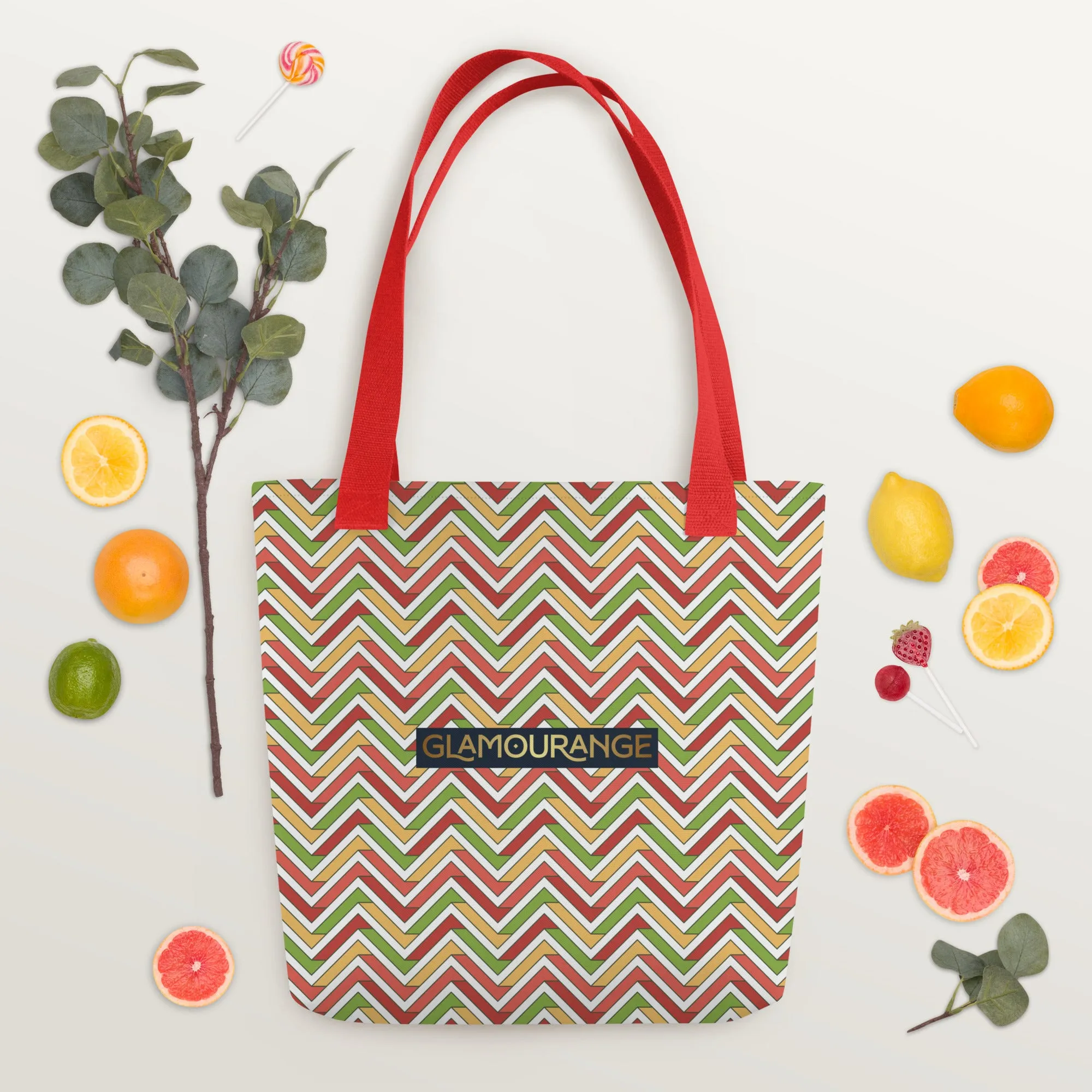 Tote Bag Women Designer (Stripe Bag Pattern 0010)